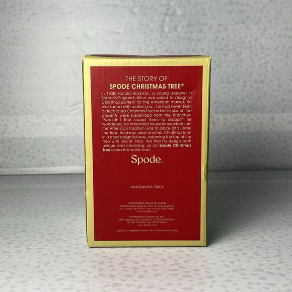 Spode Christmas Tree Nutcracker Salt & Pepper Shakers New - Picture 7 of 7